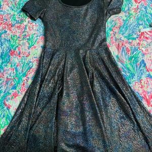 LuLaRoe Mermaid Scale dress